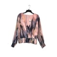 thumbnail image 1 of Bar lll Womens Dressy Fashion Top, Long Sleeve,  Multi-color, Size XXL, 1 of 1