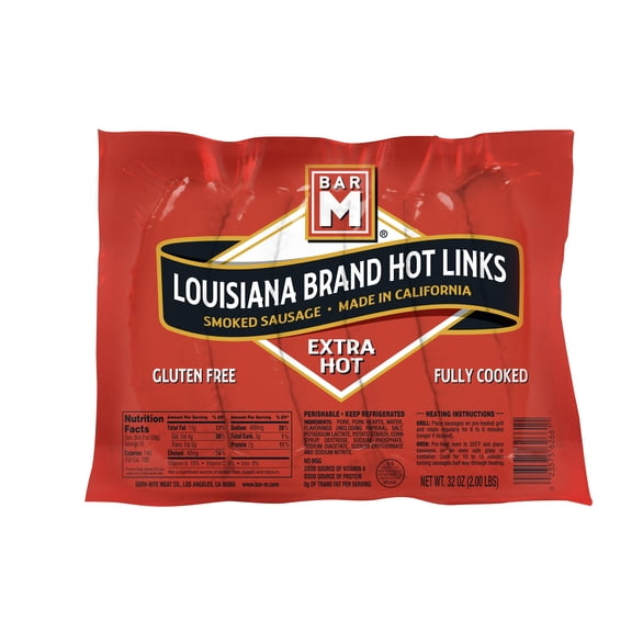 Bar-M Louisiana Hot Links