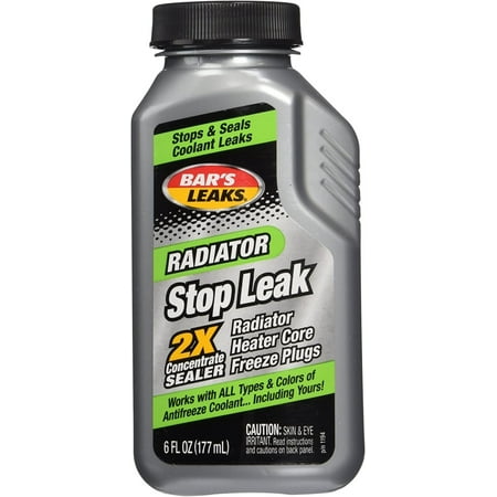 6-pack Bar's Leaks Radiator Stop Leak - Universal Fit - 6 Pack, 6 Ounces — Standard Mounting Hardware, Drop-In Replacement