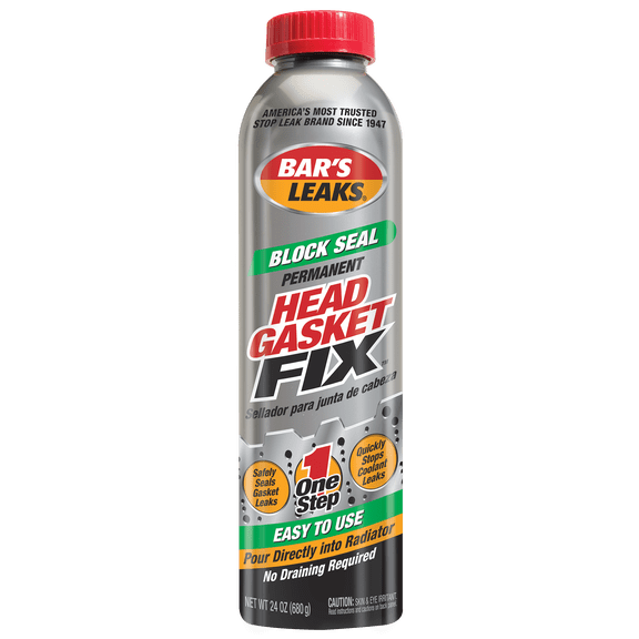 Bar's Leaks Block Seal Head Gasket Fix Automotive Additive 24 oz