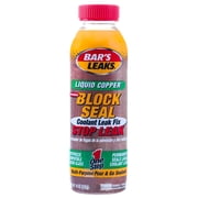 Bars Leaks Block Seal Liquid Copper Coolant Leak Fix, Antifreeze and Coolants, 18 oz
