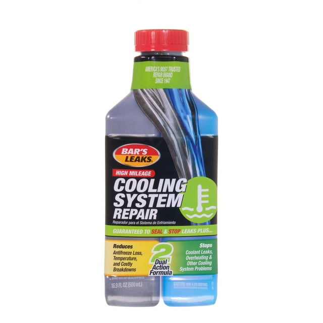 Bar's Leaks High Mileage Cooling System Repair Additive Antifreeze
