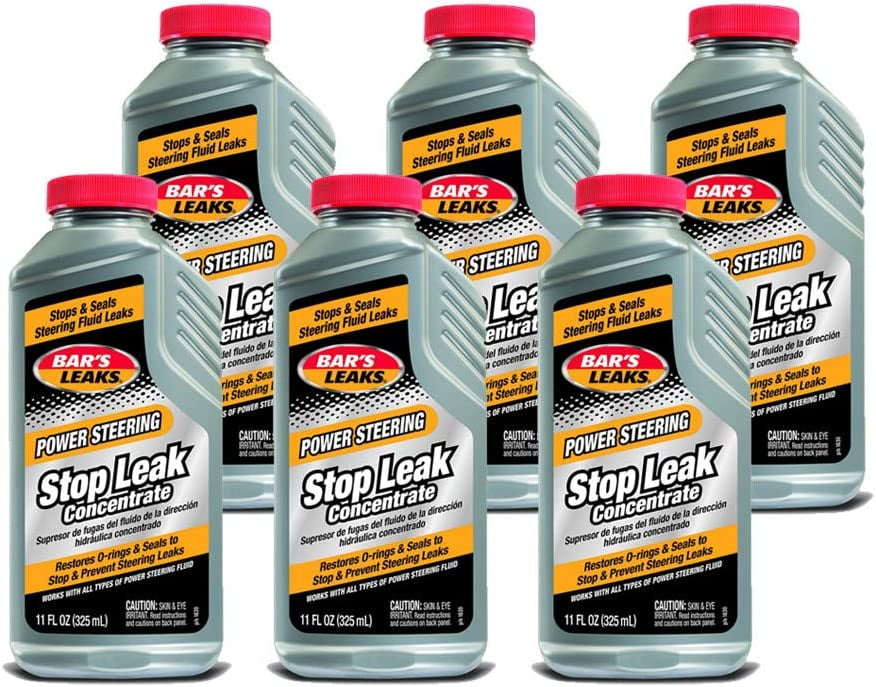 Bar's Leaks Power Steering Stop Leak Concentrate (Pack of 6),16306PK