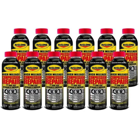 Bar's Leaks Rislone 4447-12PK Compression Repair with Ring Seal - 16.9 oz, 12EA