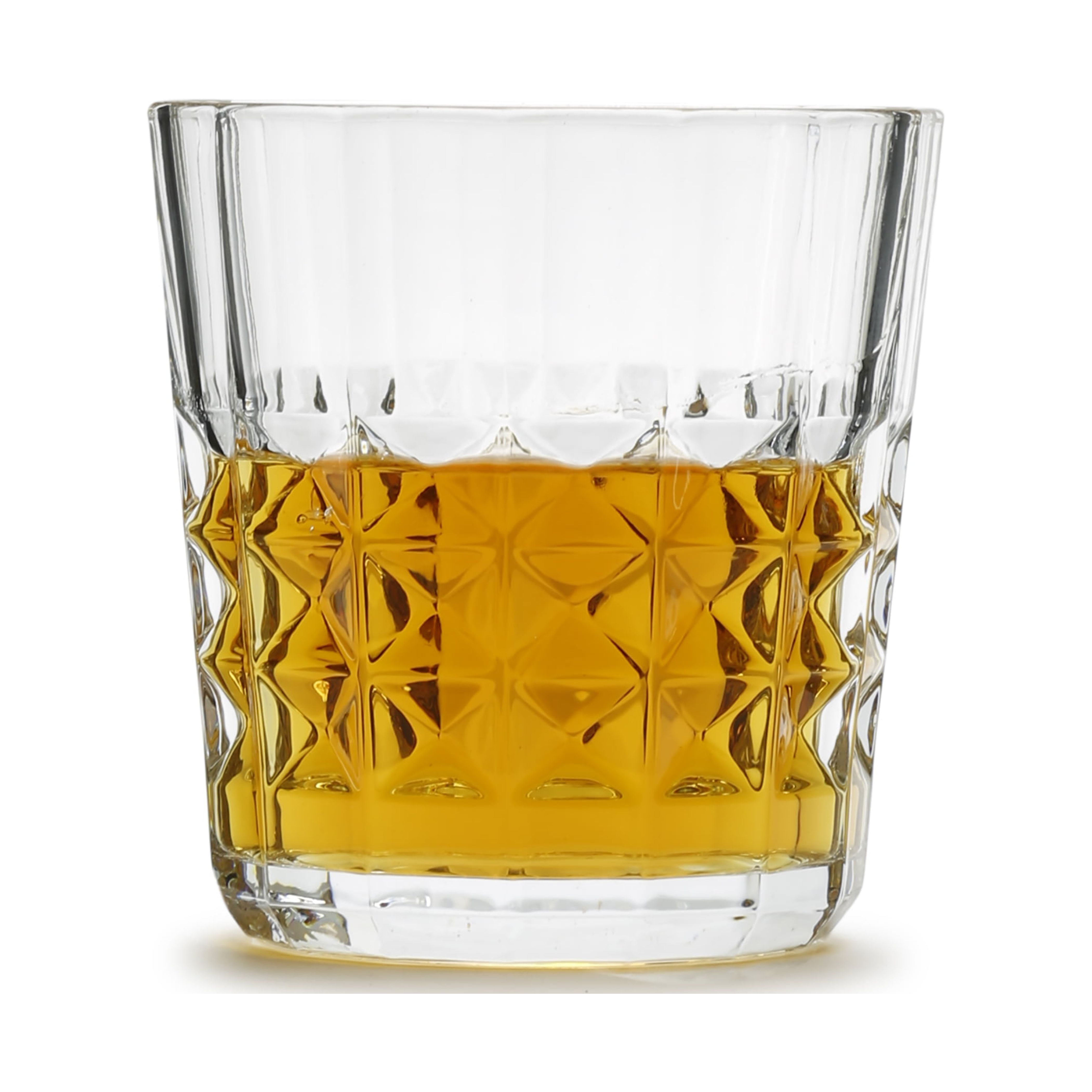 BTäT- Whiskey Glasses, Bourbon Glasses, Set of 4, Double Wall Glasses, Cocktail Glasses, Scotch Glasses, Old Fashioned Glass, Rocks Glass, Crystal