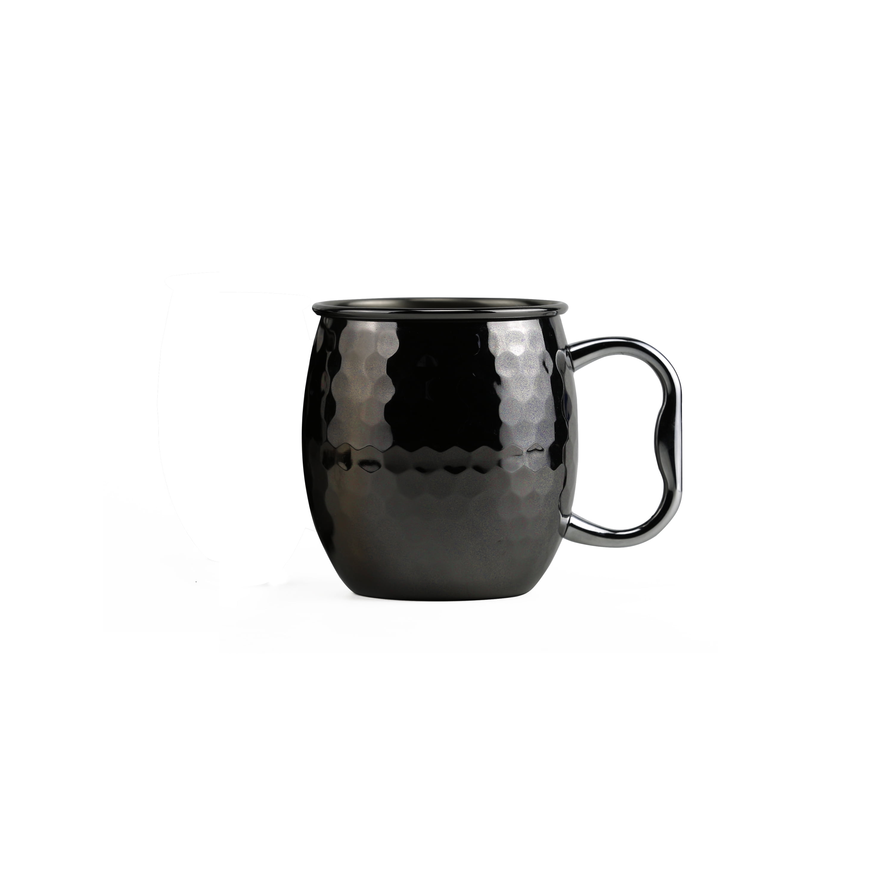 Bar340 by Cambridge 20 oz Stainless Steel Black Moscow Mule Mug