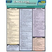 BarCharts English Grammar Quizzer Quickstudy Easel
