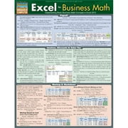 BarCharts Excel For Business Math Quickstudy Easel