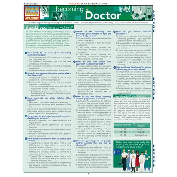 BarCharts- Inc. 9781572229273 Becoming A Doctor- Pack of 3