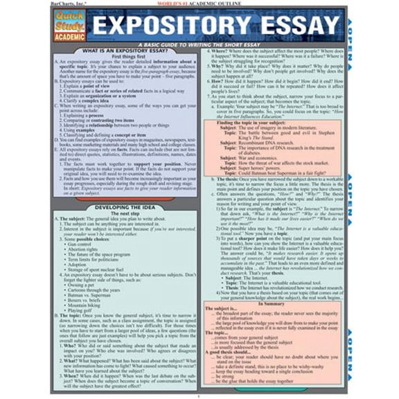 BarCharts- Inc.  Expository Essay