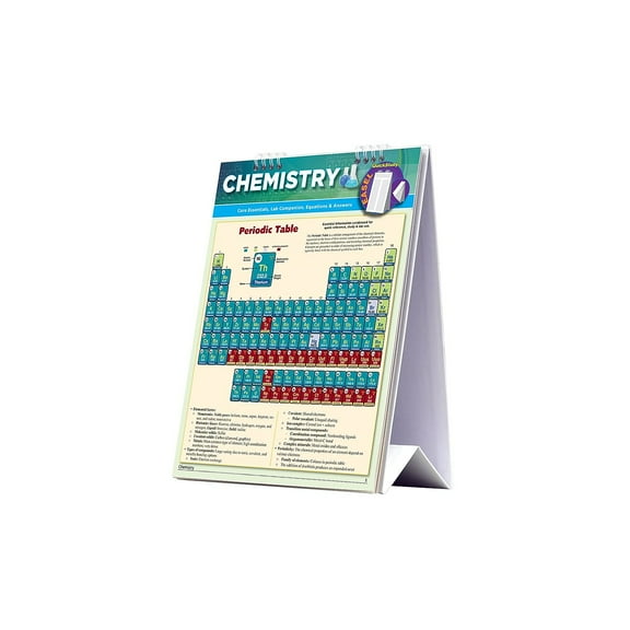 BarCharts Inc. QuickStudy Chemistry Easel Reference Set (9781423230557)