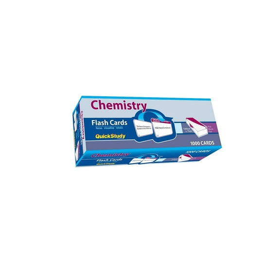 BarCharts Inc. QuickStudy Chemistry Flashcard & Reference Set (9781423230656)
