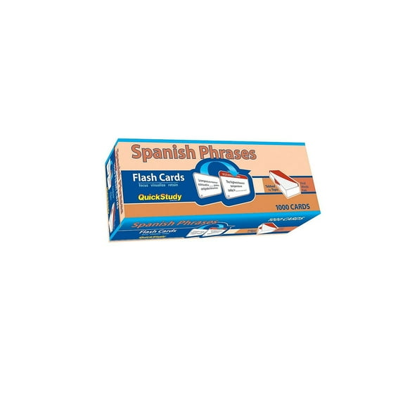 BarCharts Inc. QuickStudy Spanish Flashcard & Reference Set (9781423230663)