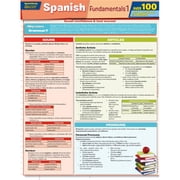 BarCharts Spanish Fundamentals 1 Quizzer Quickstudy Easel