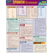 BarCharts Spanish Grammar Quizzer Quickstudy Easel