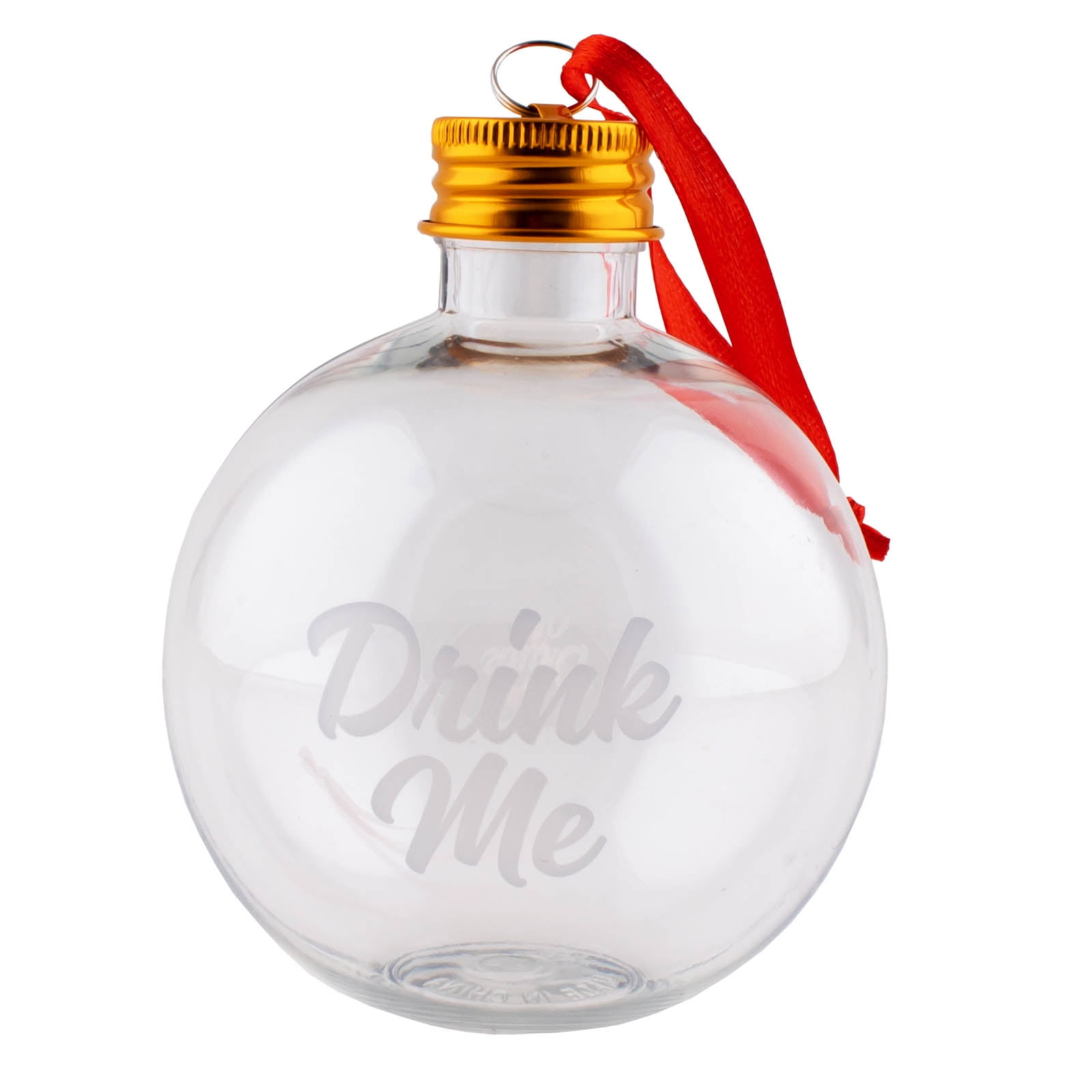BarConic® Christmas Ball Cup, Clear, 9 Ounce