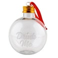 thumbnail image 1 of BarConic® Christmas Ball Cup, Clear, 9 Ounce, 1 of 3