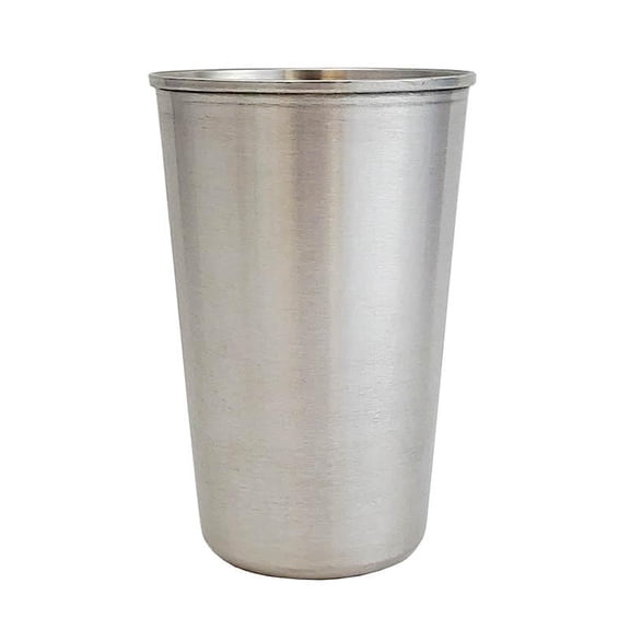 BarConic Drinkware, Stainless Steel Cup, 16 Ounces