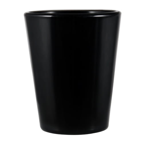 BarConic® Glassware, Shot Glass, Black 1.75 oz, Box of 12