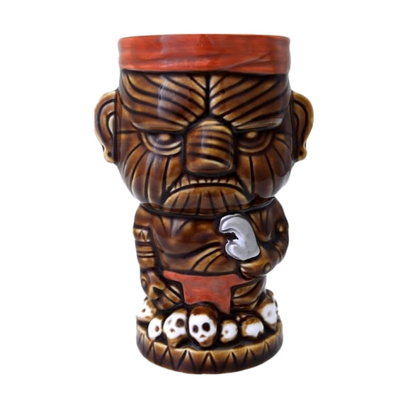 BarConic Head Hunter Tiki Drinkware, 13.5 Ounce, 1 Count