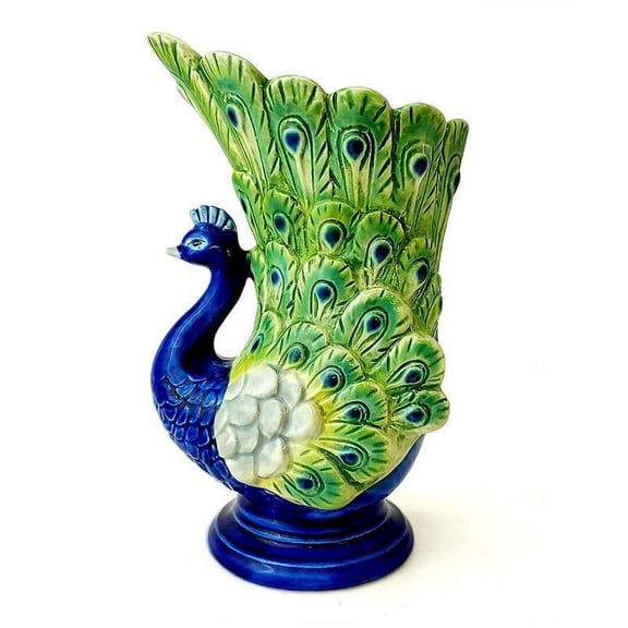 BarConic Peacock, 18 Ounce, Tiki Mug, Single Count
