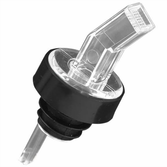 BarConic Square Tip Screened Pourer, Clear, 12 pack