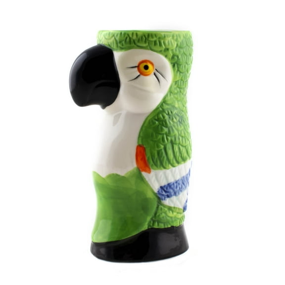 BarConic Tiki Drinkware, Macaw, 16 Ounce