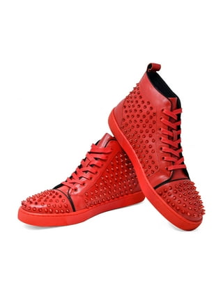 Red Spike Shoes