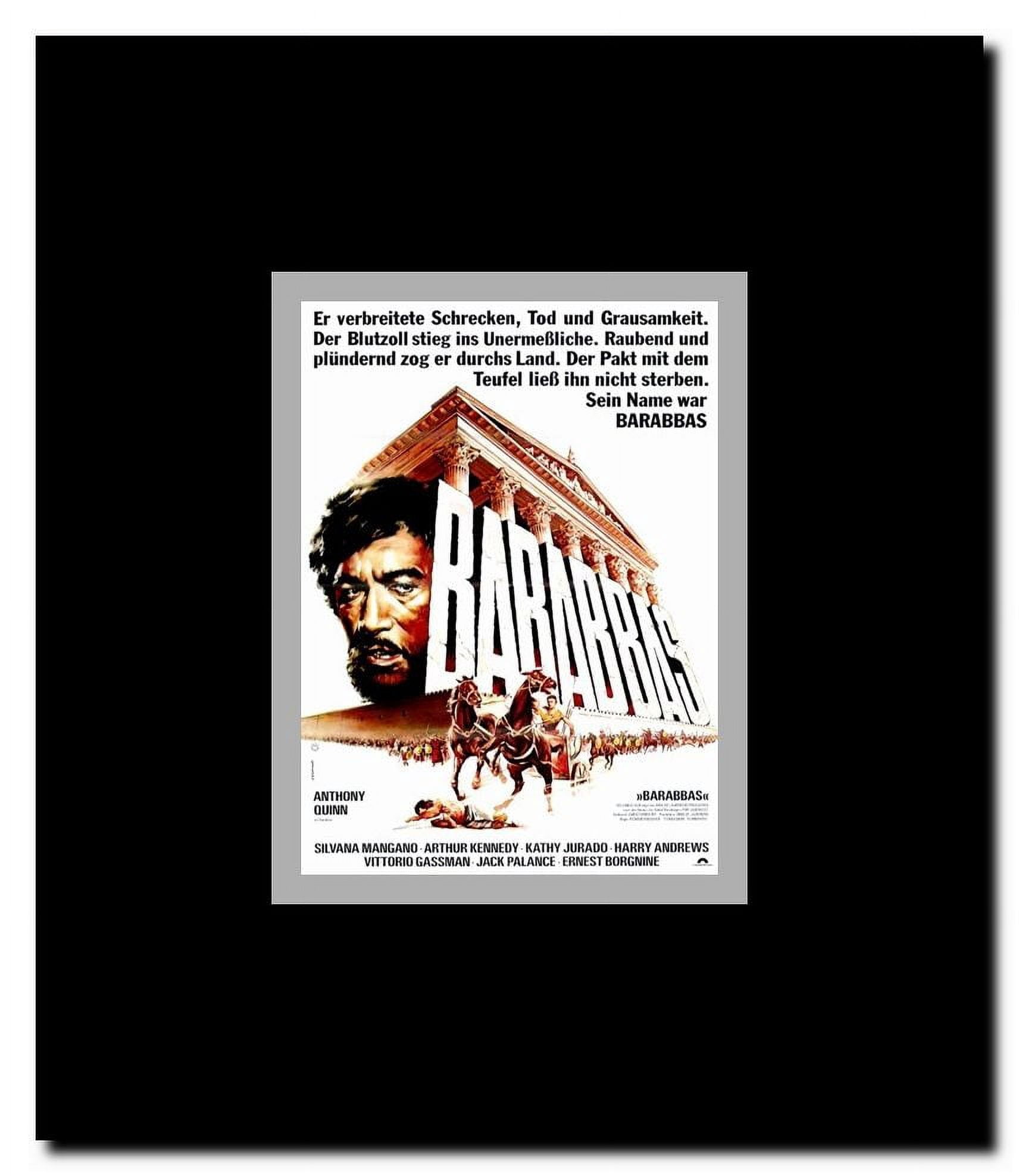 Barabbas Framed Movie Poster