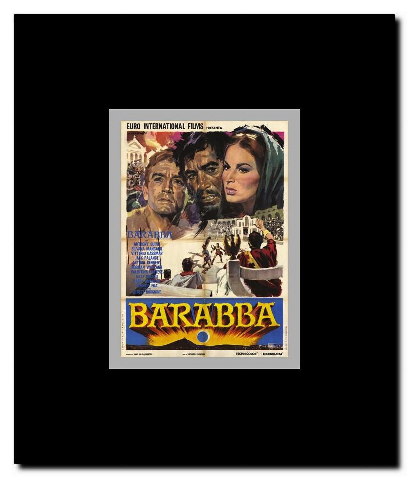 Barabbas Framed Movie Poster