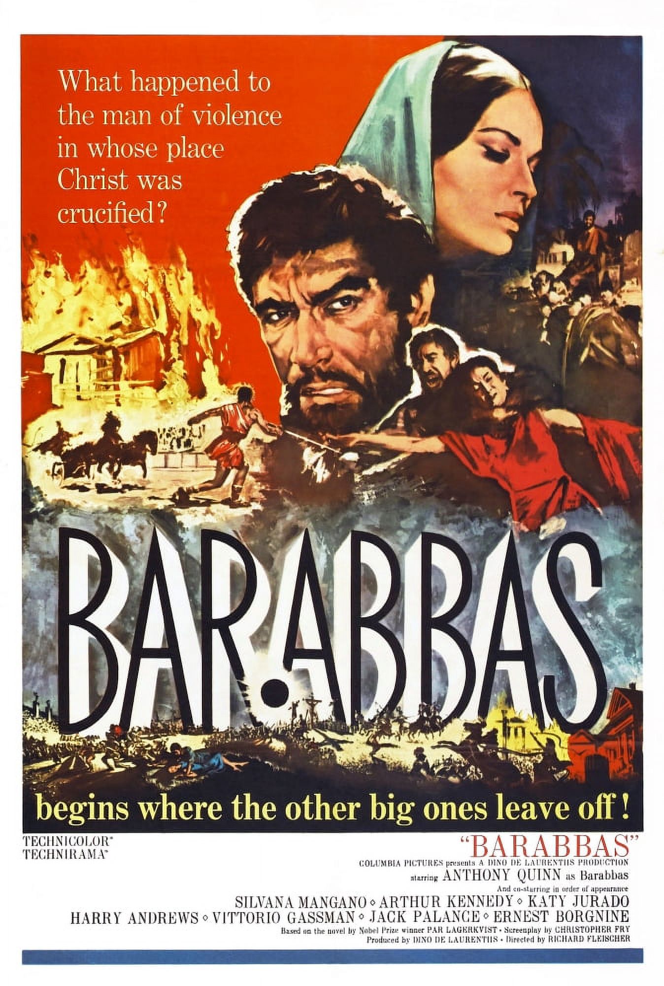 Barabbas U Canvas Art - (24 x 36)