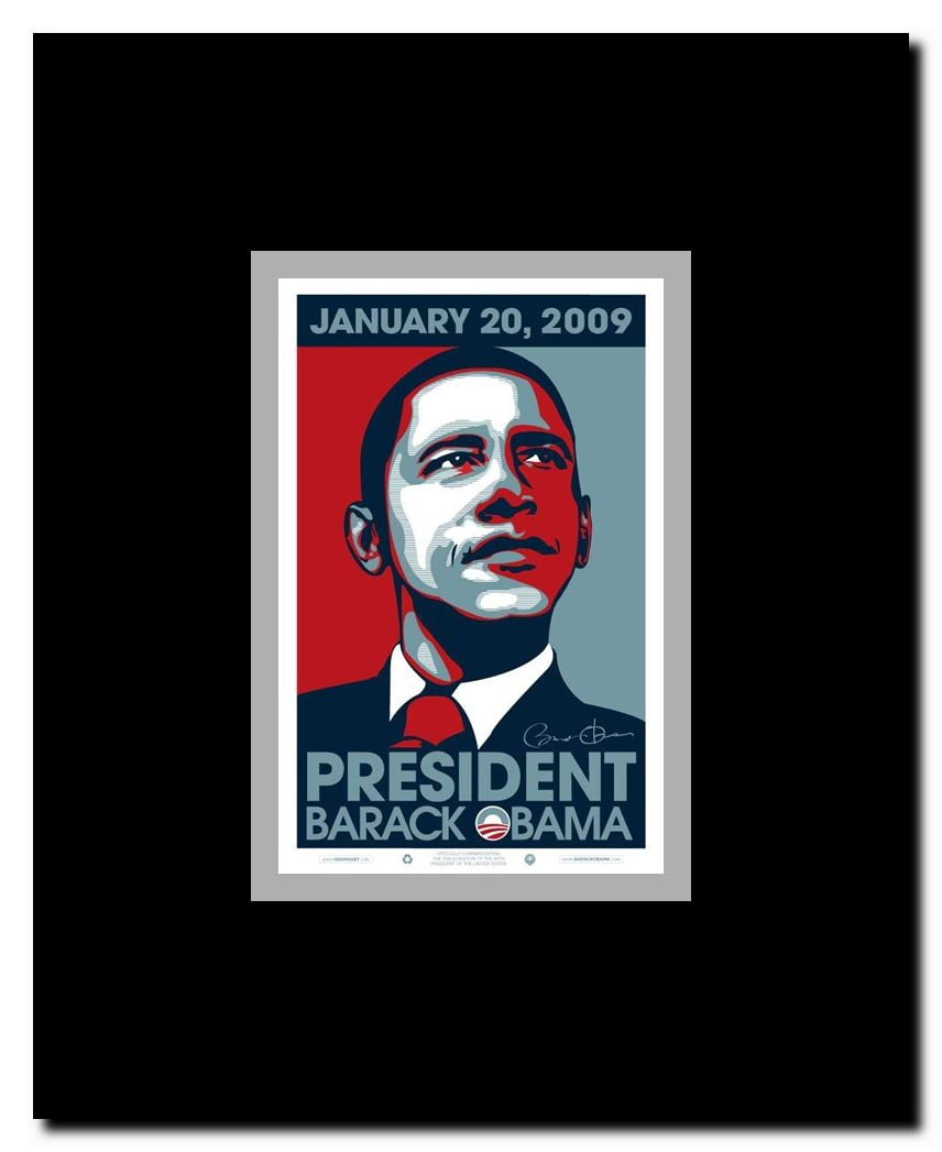 Barack Obama - Inauguration 2009 Framed Movie Poster