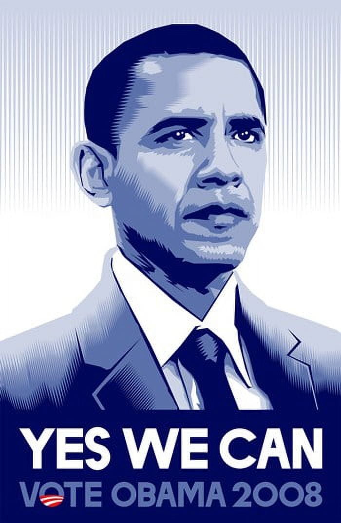 Barack Obama - (Yes We Can) Campaign Poster Movie Poster (11 x 17) -  Walmart.com