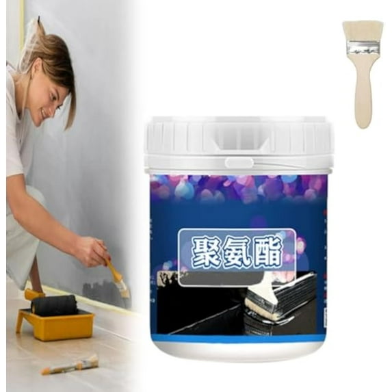 Barak3 Waterproof Multi-Purpose Polyurethane Coating,Polyurethane Waterproofing & Leakage Repairing Eco-Friendly Coating, for Concrete, Wood, Outdoor, Roof, Walls, Garden (Blue)