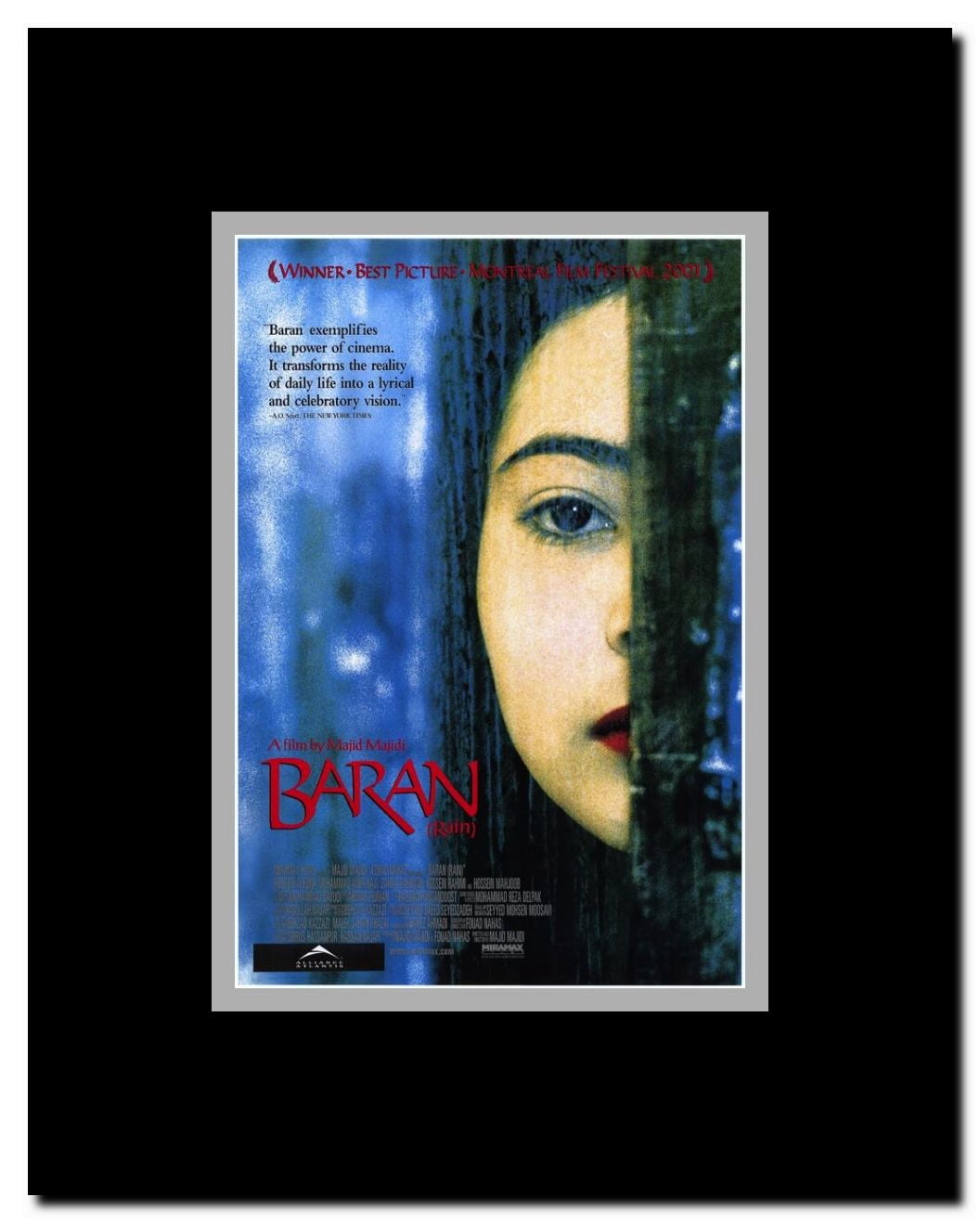 Baran Framed Movie Poster