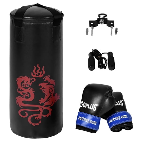 Barara King 2 Feet Kids Gloves Skipping Rope Boxing Set