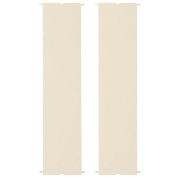 Barara King 2 Pcs Pergola Replacement Canopy, UV Protection Pergola Shade Cover, Easy to Install, for 10 x 11.8ft Pergola, Khaki