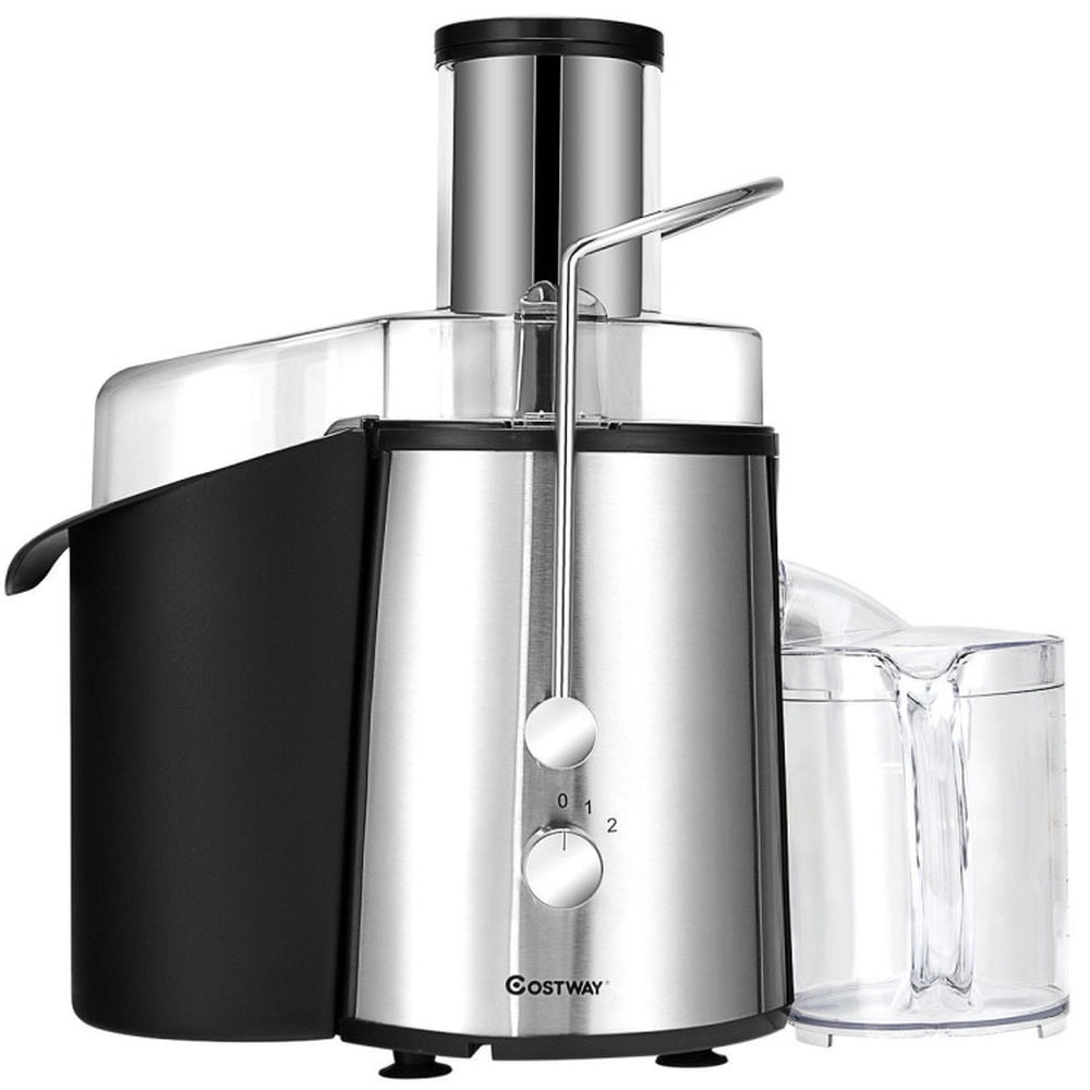 Silver Stainless Steel 700W Electric Juicer with Variable Speed