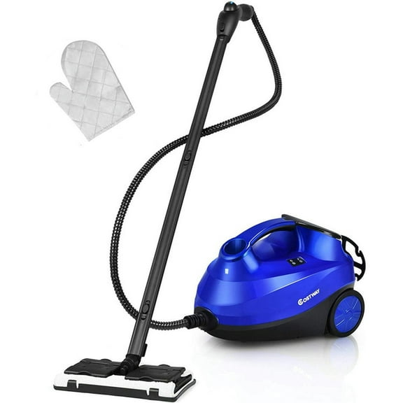 Barara King 2000W Heavy Duty Multi-purpose Steam Cleaner Mop with Detachable Handheld Unit-Blue