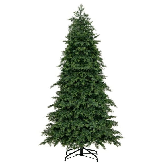 Barara King 6ft Christmas Tree with 721 Lush Branch Tips, Artificial Xmas Tree for Indoor, Outdoor, Holiday Decor, Green