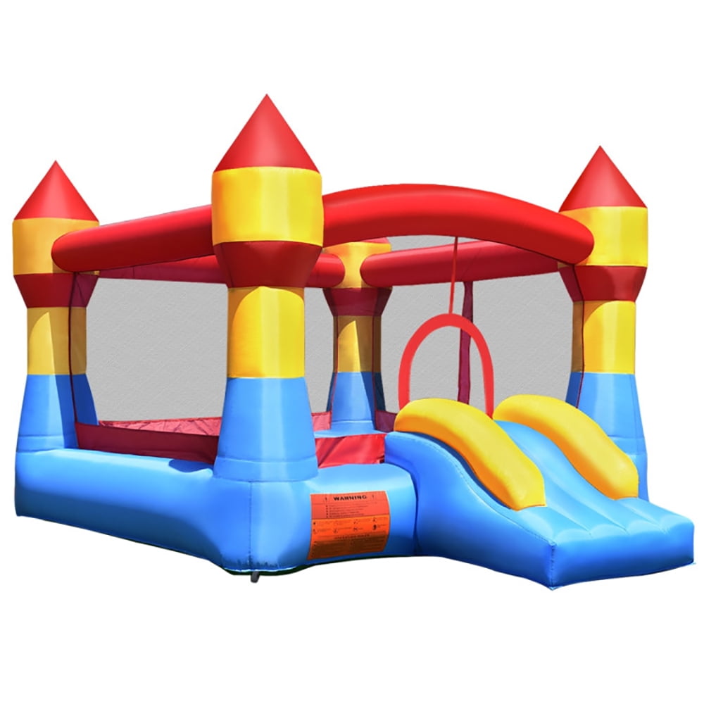 Barara King Bounce House, Castle Theme Kids Inflatable Trampoline, Inflatable Bounce House Castle Jumper Without Blower Barara King Bounce House, Castle Theme Kids Inflatable Trampoline, Inflatable Bounce House Castle Jumper Without Blower