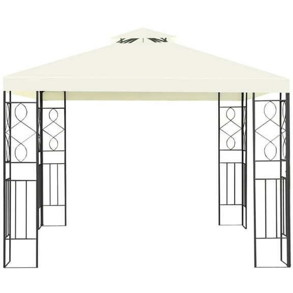 Barara King Canopy Tent, Tents for Parties, Outdoor Canopy Sun Shade Shelter, 2 Tiers 10 x 10 Feet Patio Canopy Canopy Tent