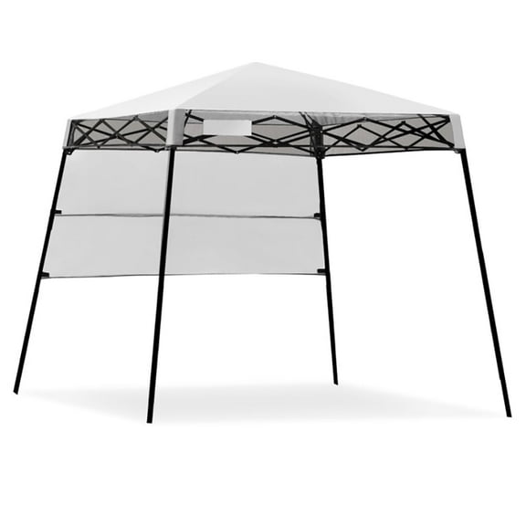 Barara King Canopy Tent, Tents for Parties, Outdoor Canopy Sun Shade Shelter, 7 x 7 Feet Sland Adjustable Portable Canopy Tent with Backpack-White