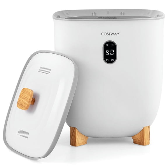 Barara King Clothes Dryers, Home Laundry Dryer, 20L Towel Warmer Bucket with PTC Air Heater for Rapid and Even Heating-White