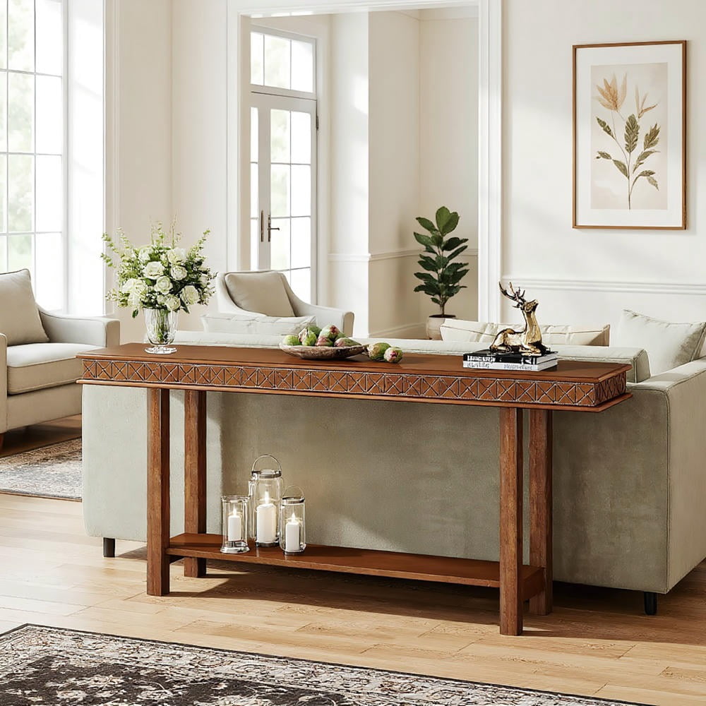 Barara King Console Table, Entryway Table, Console Sofa Table, Display ...