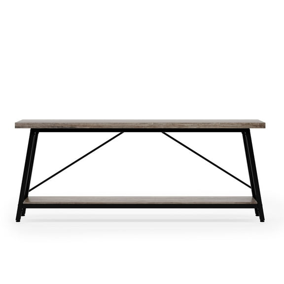 Barara King Console Table, Entryway Table, Entrance Table for Hallway, Entryway, Living Room, Foyer, Corridor, Office, Rural Industrial Style