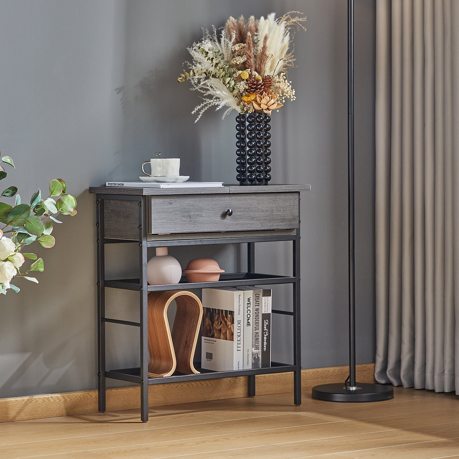 Barara King End Table, Bedside Table, Night Stand,Sofa Side Cabinet ...