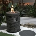 thumbnail image 1 of Barara King Fire Pit Table, Smokeless Fire Pit, 32000 Btu, Csa Certification Diameter 20 Inch Round Outdoor Gas Fire Pit,Contain 2.5Kg Lava Stone And Rainproof Cover, 1 of 1