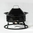 thumbnail image 1 of Barara King Fire Pit Table, Smokeless Fire Pit, Mini Fire Pit Outdoor Portable Fire Pit Steel Camping Fire Pit With Lava Rocks, 1 of 8
