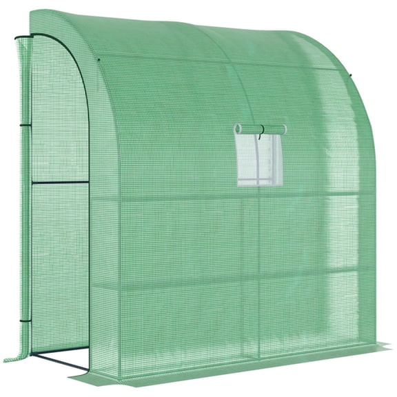 Barara King GreenHouse, Outdoor Cultivation Base, Outdoor Greenhouse Cultivation Base,Walk-in Mini Greenhouse,Green